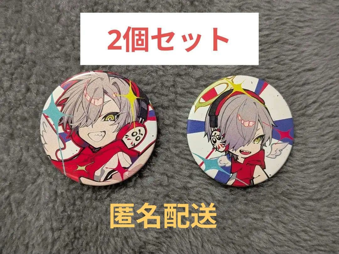 だるまいずごっど 缶バッジ 2個セット CRFES2024 - メルカリ