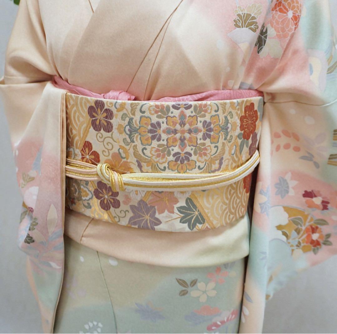 訪問着フルセット 290▪︎ 正絹 卒業式 入学式 お宮参り 七五三 披露宴