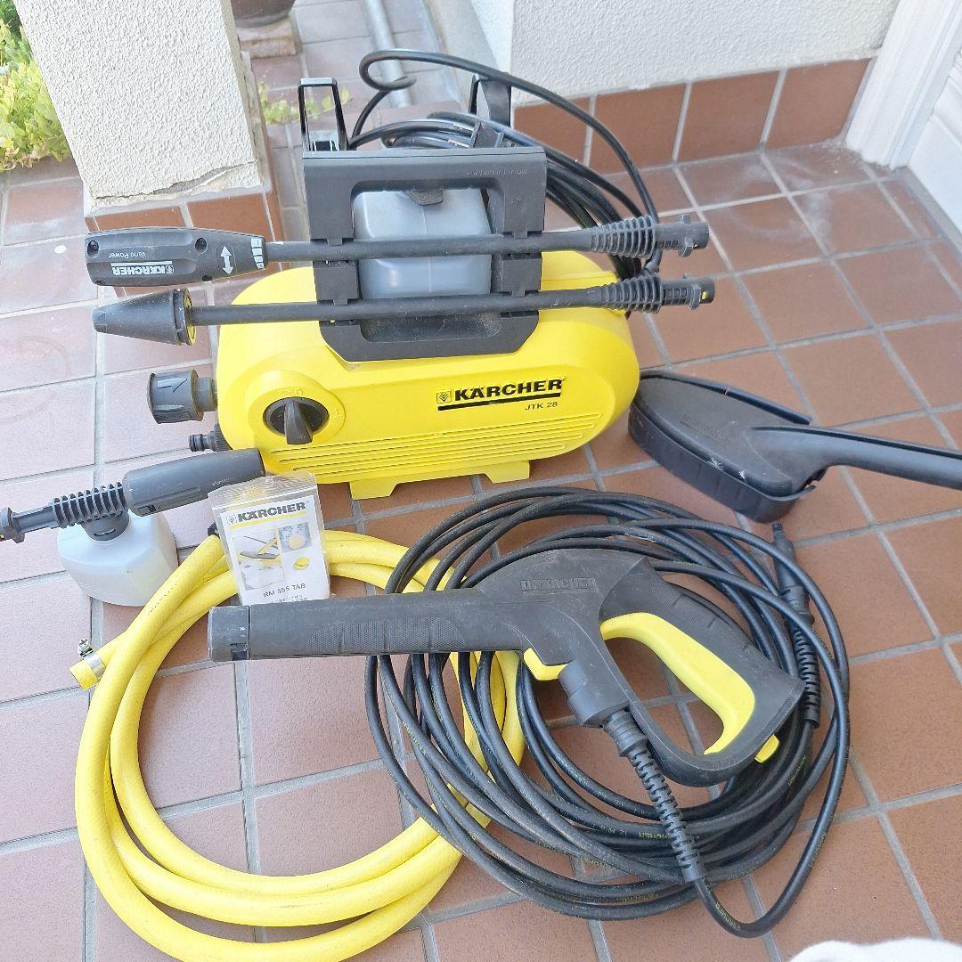 ケルヒャー家庭用高圧洗浄機【JTK28】 - メルカリ