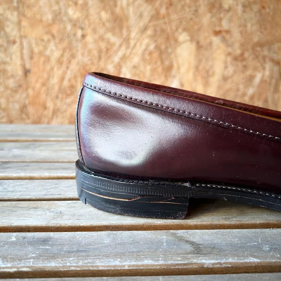 名作 Alden 14501 コードバン ローファー 7.5D 袋付き