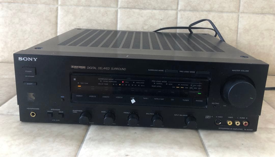 SONY AVアンプ「TA-AV550」(G40) - メルカリ