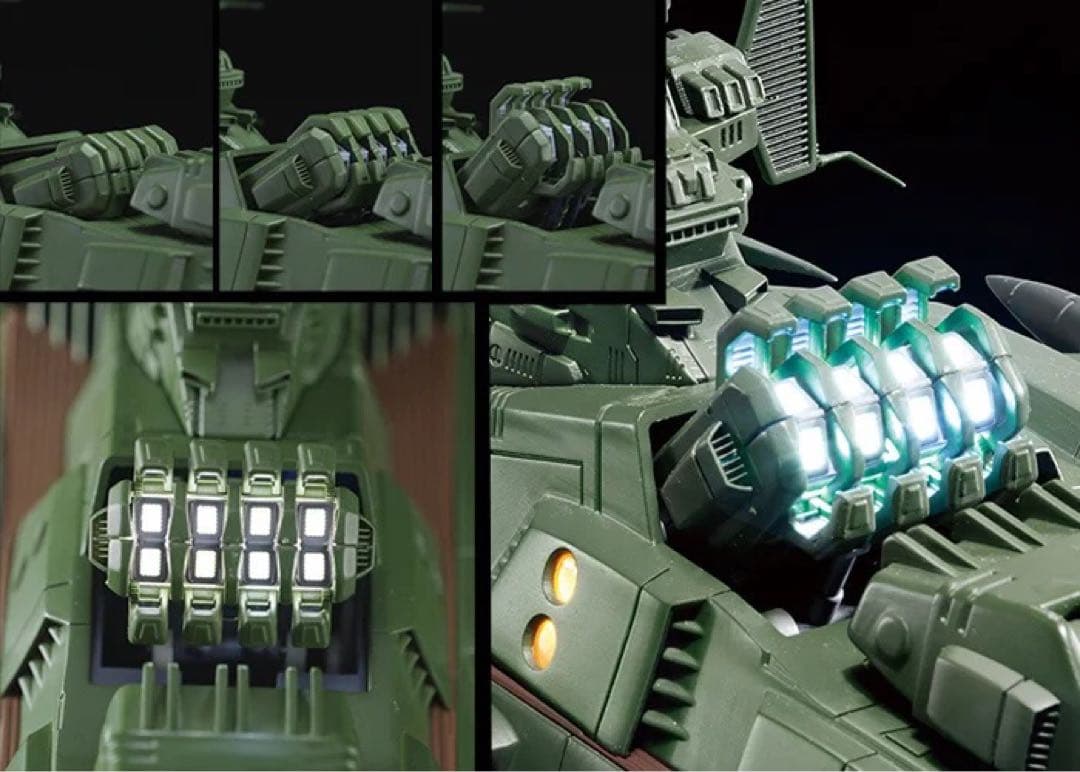 未組立アシェット アルカディア号 ダイキャストギミックモデルをつくる