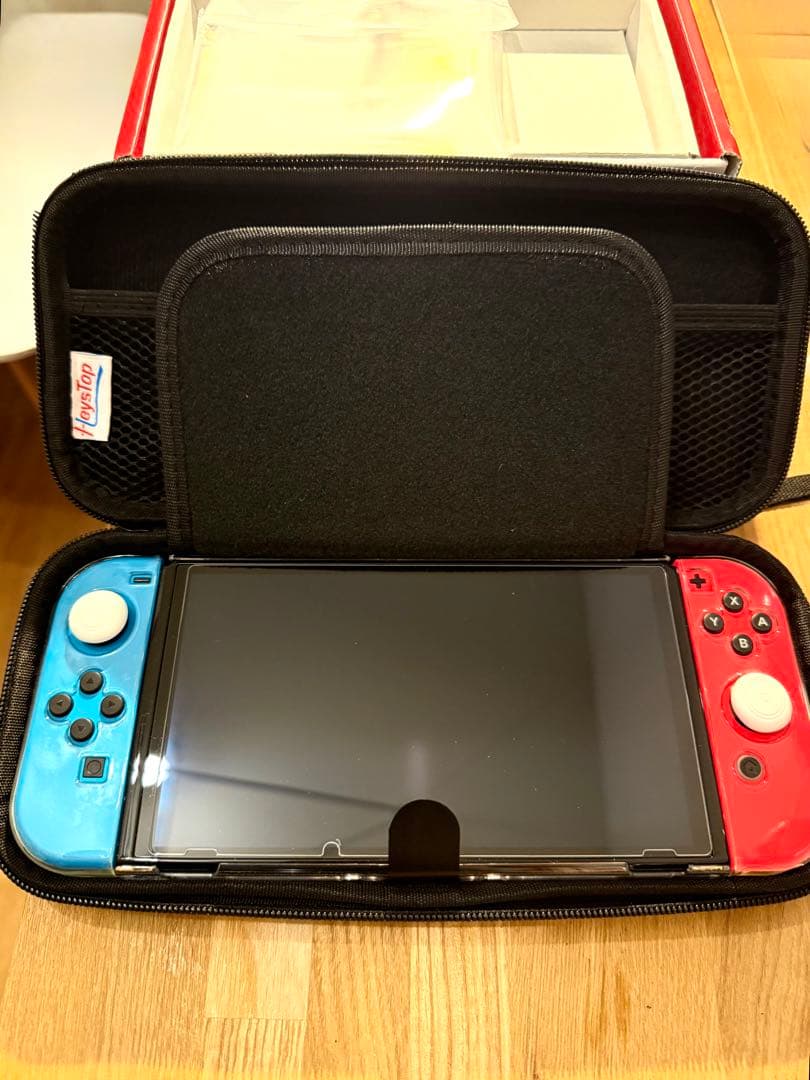 ほぼ未使用★《1年安心保証付》Nintendo Switch 有機ELモデル