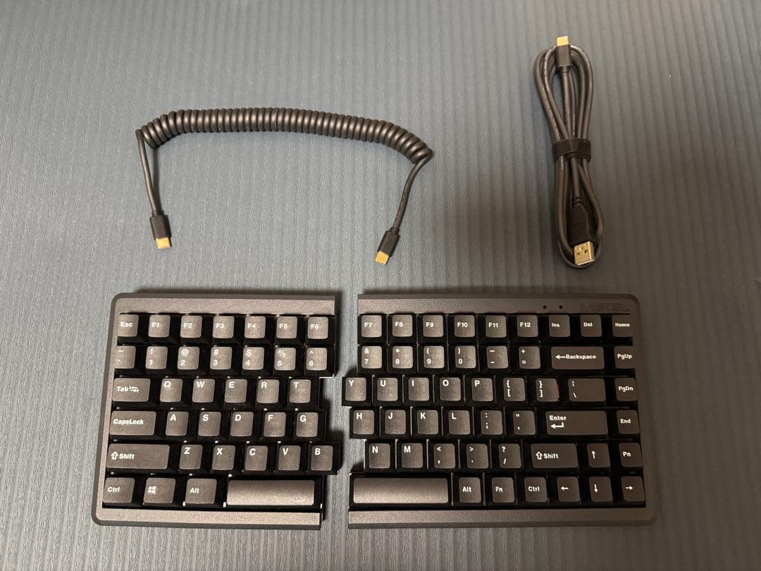 MISTEL MD770RGB BT 静音赤軸メカニカルキーボード 分割 Barocco Mistel MD770 JIS 日本語配列/青軸 左右分離型 有線式