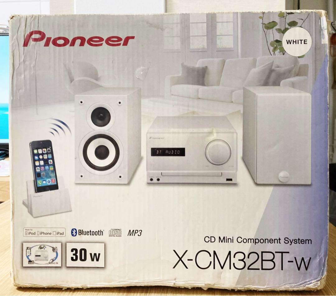 未使用】Pioneer ミニコンポ X-CM32BT-W Bluetooth - メルカリ