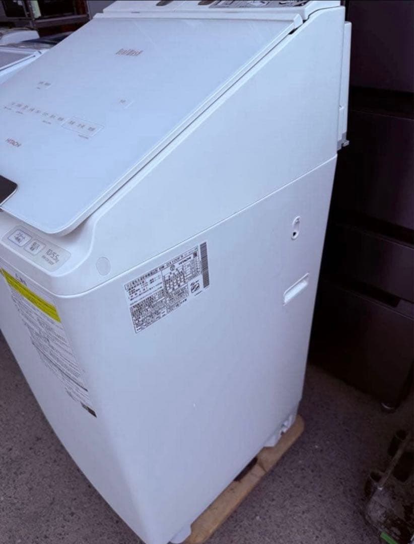 【高年式】2021年式 10kg 5.5kg 日立洗濯乾燥機 BW-DX100F
