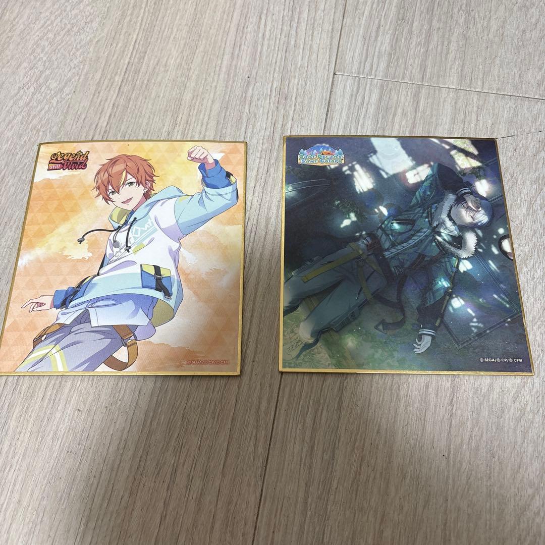 プロジェクトセカイ 青柳冬弥 17弾c色紙 東雲彰人19弾b色紙 - メルカリ