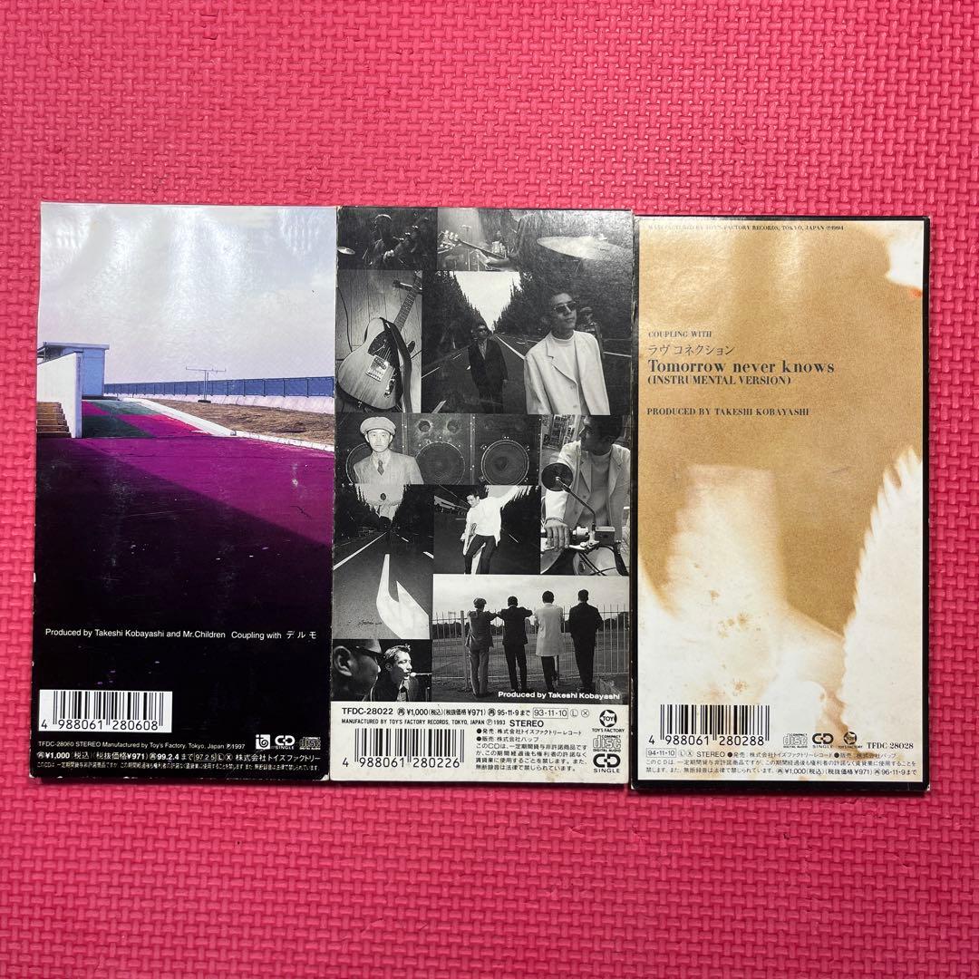 Mr.ChildrenシングルCD 3枚セット - メルカリ