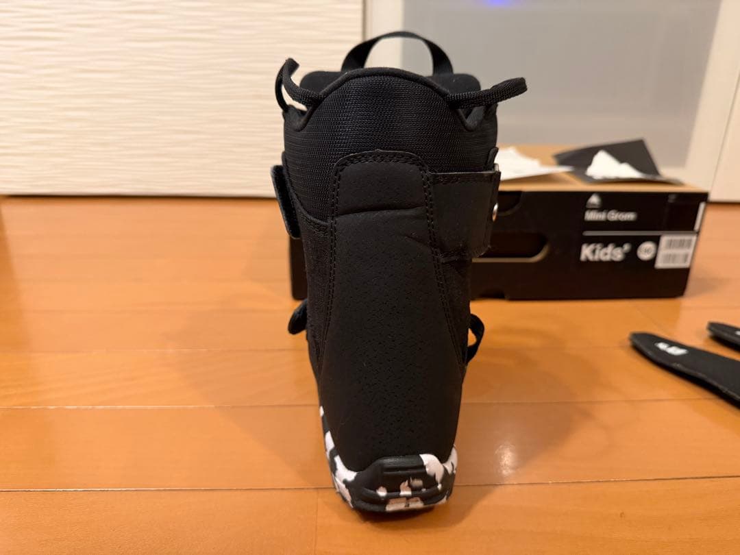 希少BURTON ベルクロMINI GROM スノーボードブーツ 19.5cm