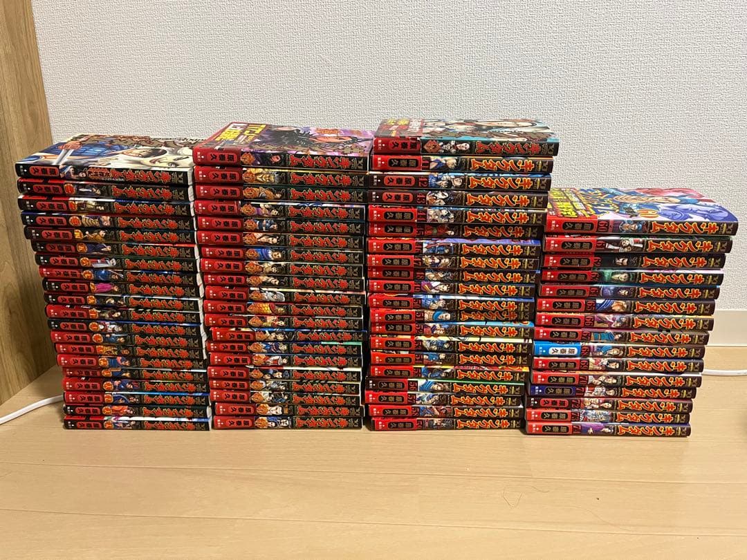 キングダム　全巻(1巻〜74巻、公式ガイドブック付き) キングダム セット 1-74巻 原 泰久 全巻 全巻、表紙アルコール除菌済