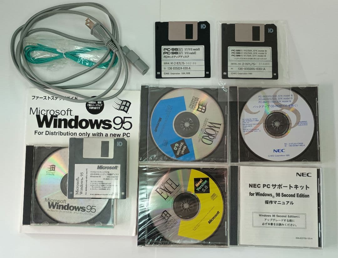 NEC PC-9821V10 K6-266MHz換装済 メモリ128MB 動作品 - メルカリ