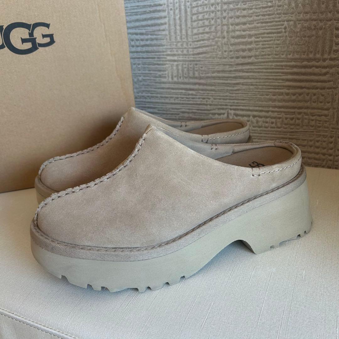 【美品】UGGアグ☆NEW HEIGHTS CLOG BEIGE 厚底 24cm UGG Women's New Heights Clog | Sound Feet Shoes: Your Favorite