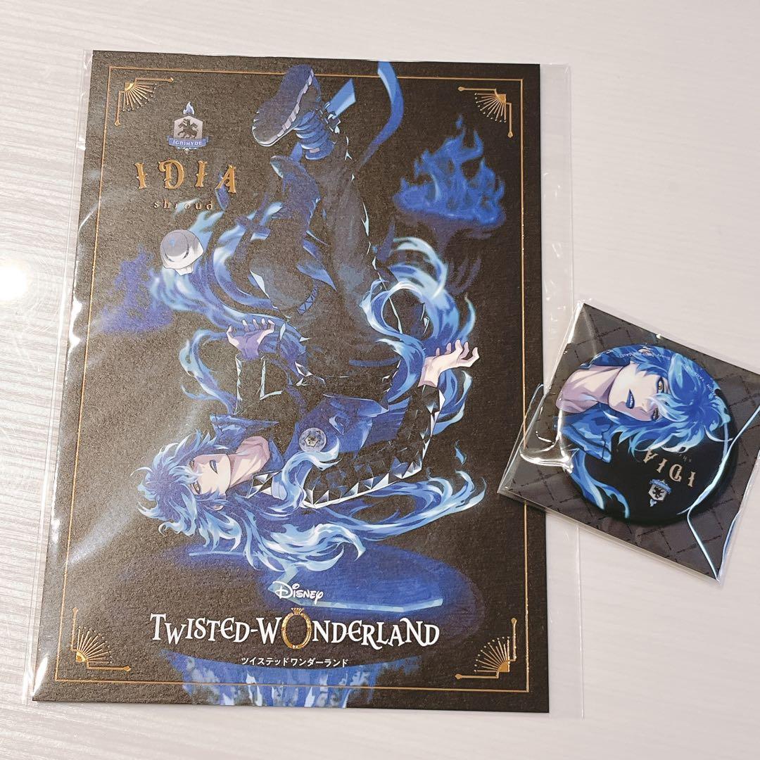 ツイステ イデア 1/8スケールフィギュア 早期予約特典 缶バッジ ポストカード ツイステ イデア 1/8スケールフィギュア 早期予約特典 缶バッジ ポスト