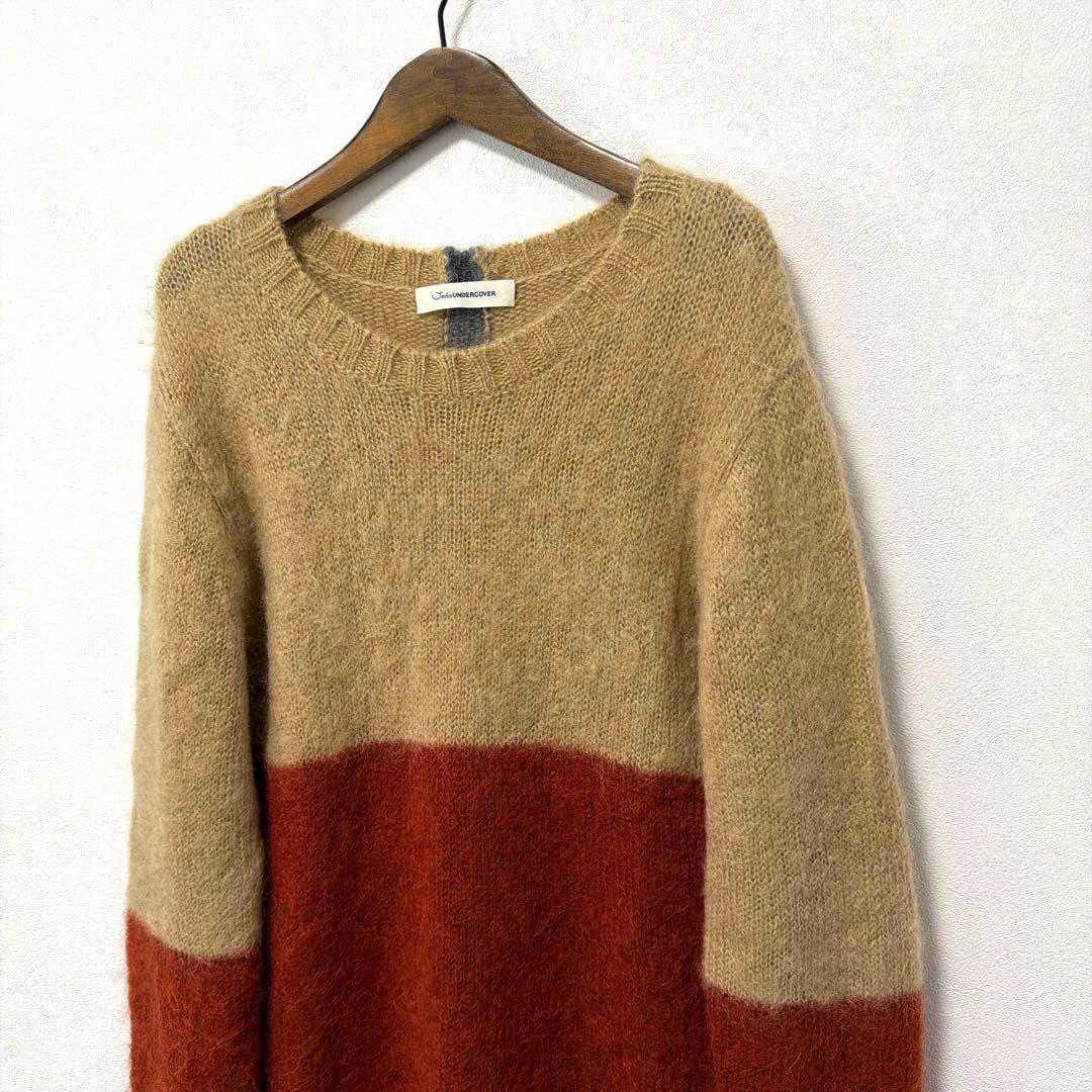 John UNDERCOVER バイカラーモヘヤニット 3 JUL4904