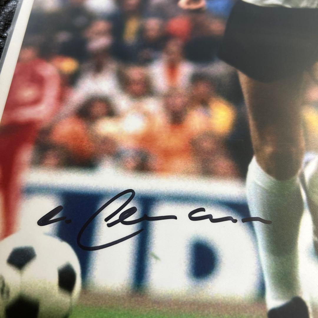 フランツ ベッケンバウアー 西ドイツ代表 直筆サイン入りフォト