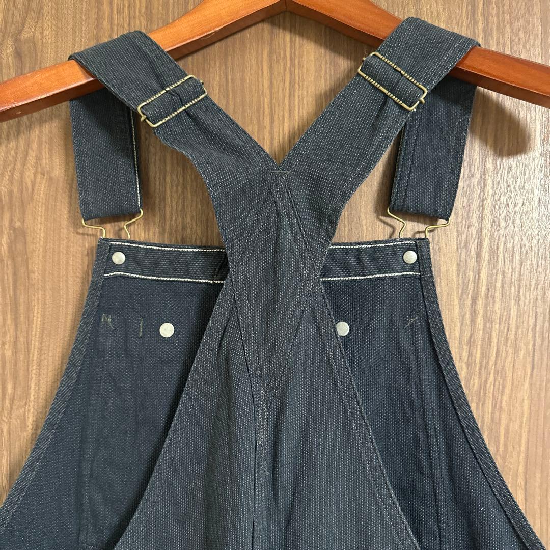 RRL ダブルアールエル ピンストライプ オーバーオール XLサイズ 新品未