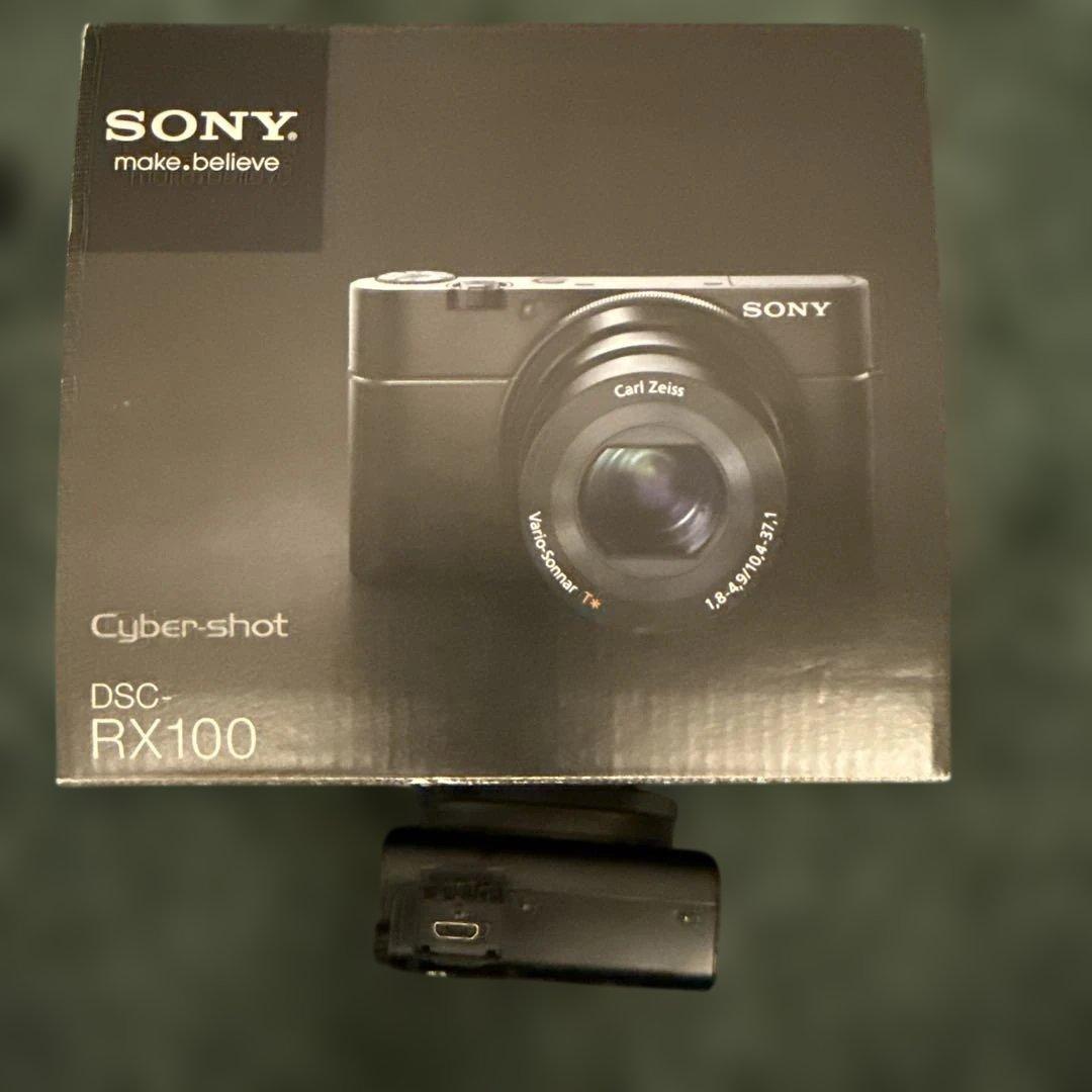 ソニーSONY DSC-RX100 初代コンデジ 箱/バッテリー/ストラップ付
