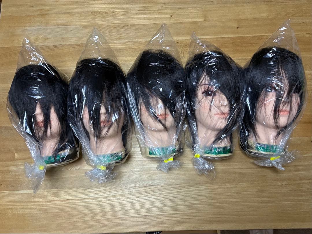 【未使用】練習ウィッグ5体セット 国家試験練習用ウィッグ 12体セット - メルカリ