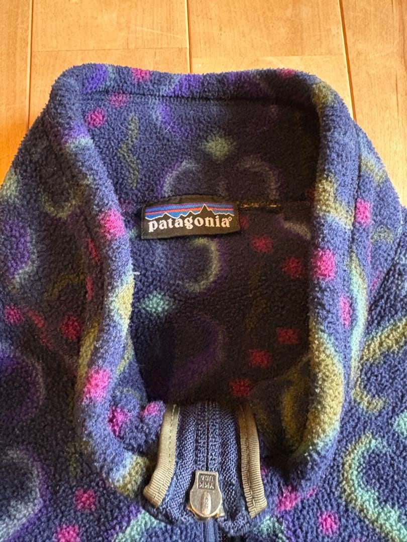 美品90s パタゴニア シンチラ フリース ベスト L スナップt