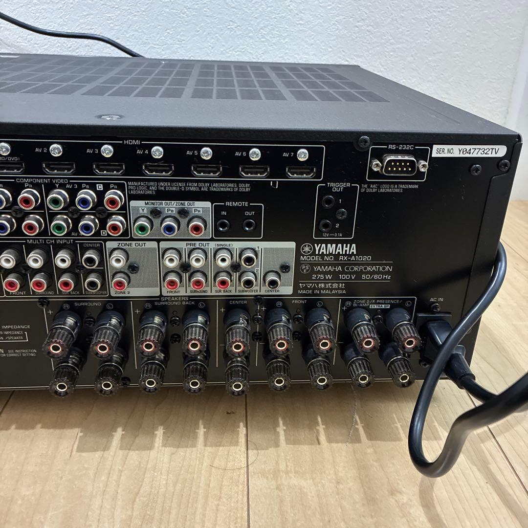 レア完動品 美品 ヤマハAVアンプAVENTAGE RX-A1020 7.1ch