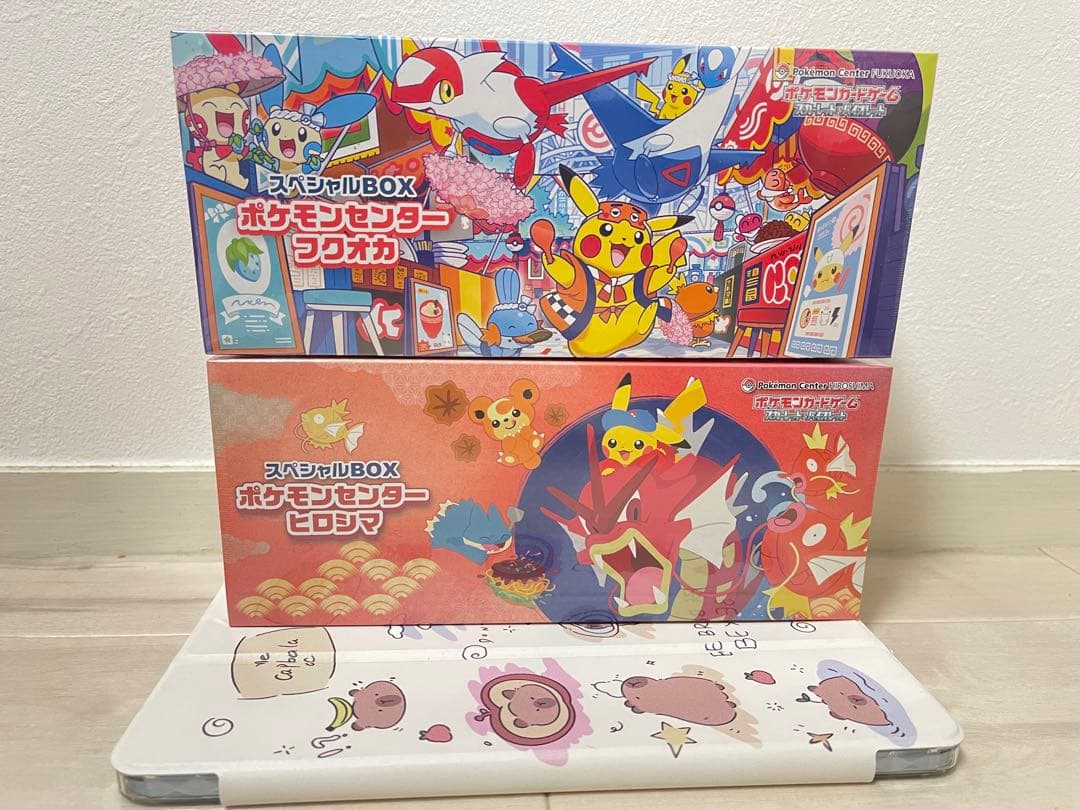 ポケモンセンター ヒロシマ 1BOX とフクオカ1BOX とドリーム2BOX