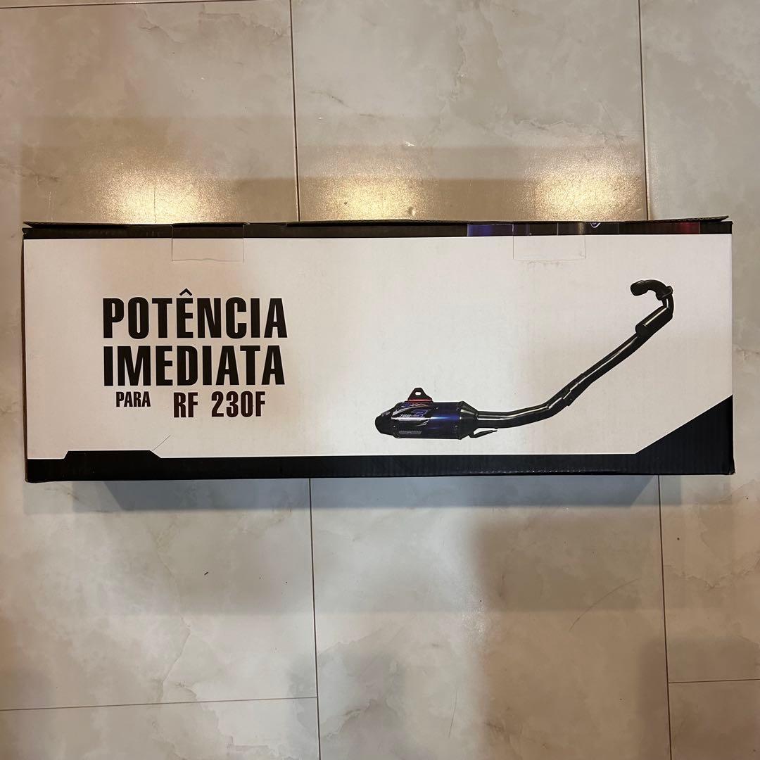 CRF230F PROTORK パワーコア2 フルエキゾースト マフラー赤／黒 - メルカリ