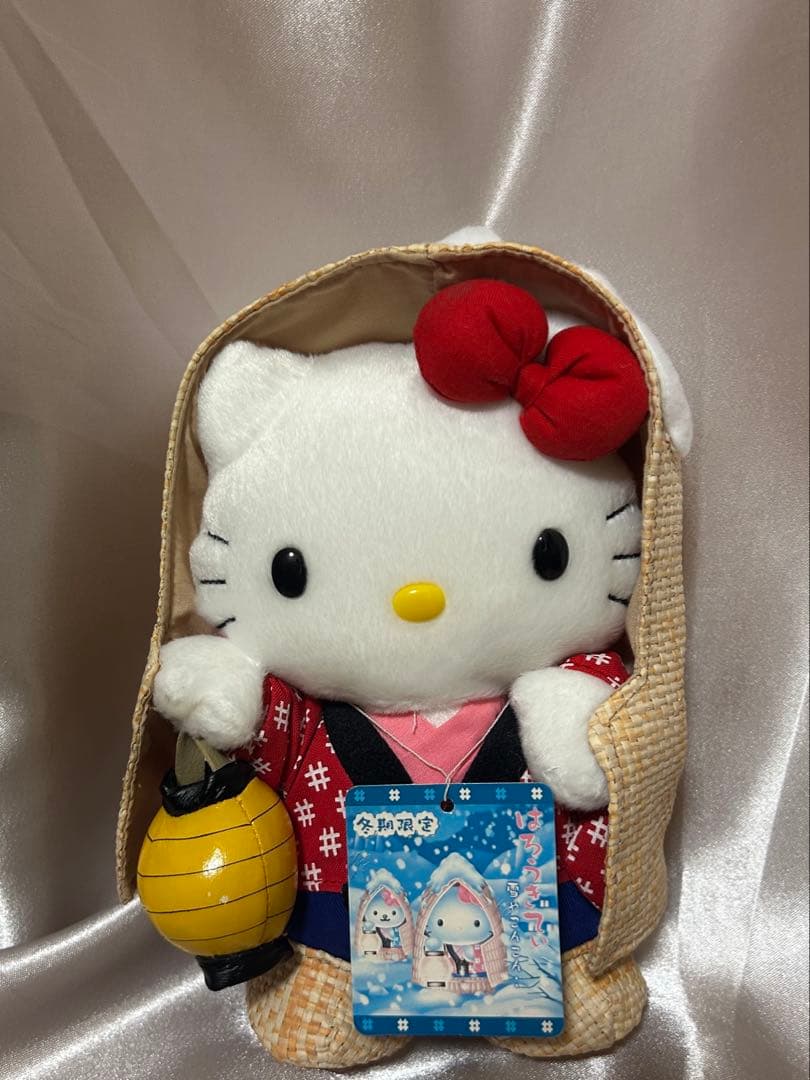 ご当地キティ　冬季限定　ぬいぐるみ 楽天市場】サンリオ 北海道限定 雪うさぎ ハローキティ ・ 冬限定