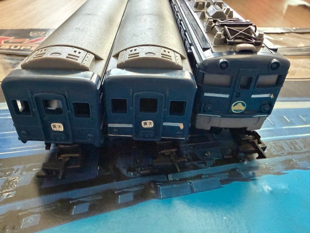 スーパーレール ブルートレインセット 富士 オハネフ25126 - メルカリ