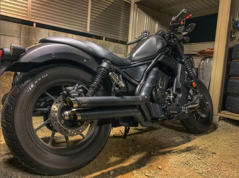 ホンダ レブル250 500 マフラー Gem classic - メルカリ