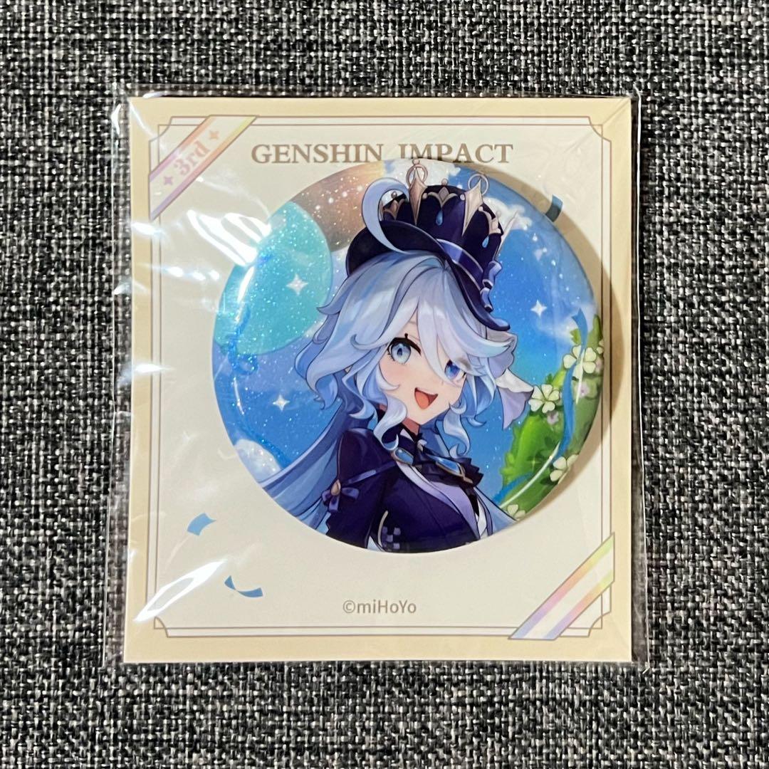公式正規品 原神 フリーナ 三周年 缶バッジ 周年記念 - メルカリ