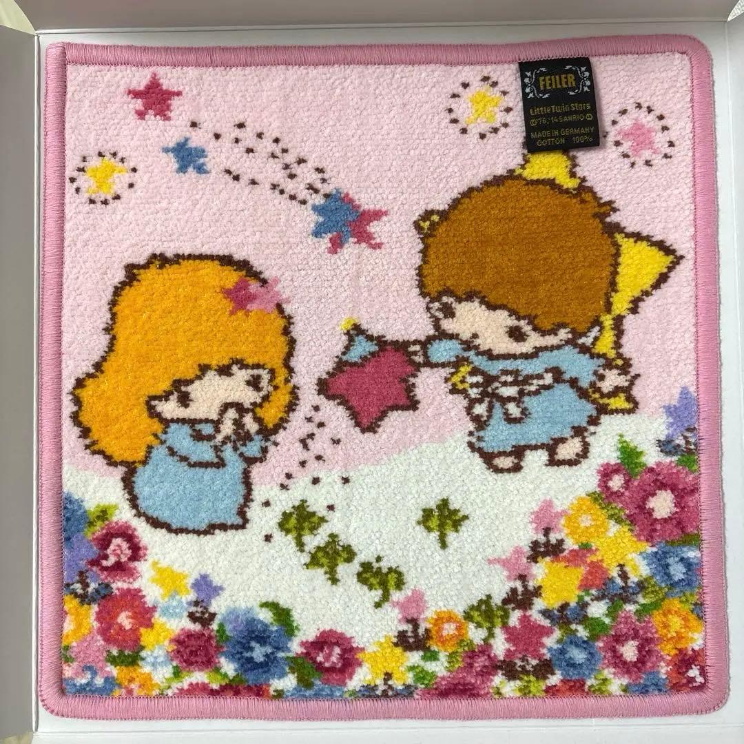 フェイラー ハンカチ キキララ FEILER リトルツインスターズ - メルカリ