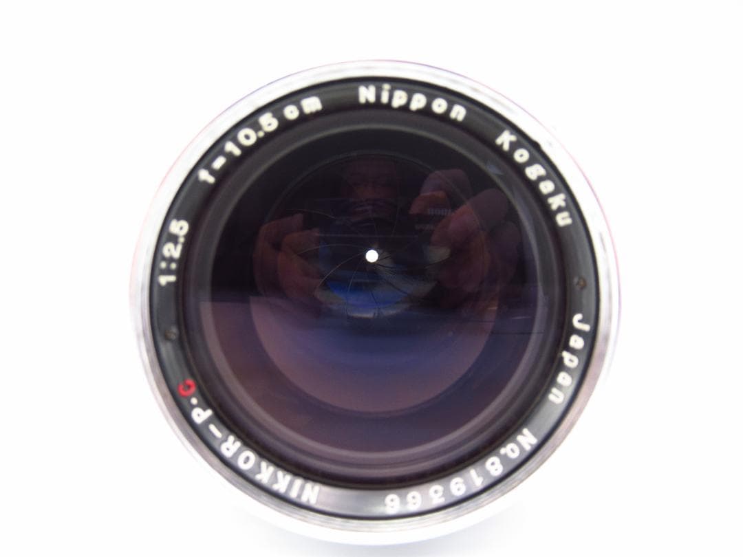 激レア！ニコン Nikkor-p.c 10.5cm 2.5 コンタックスCレンズ