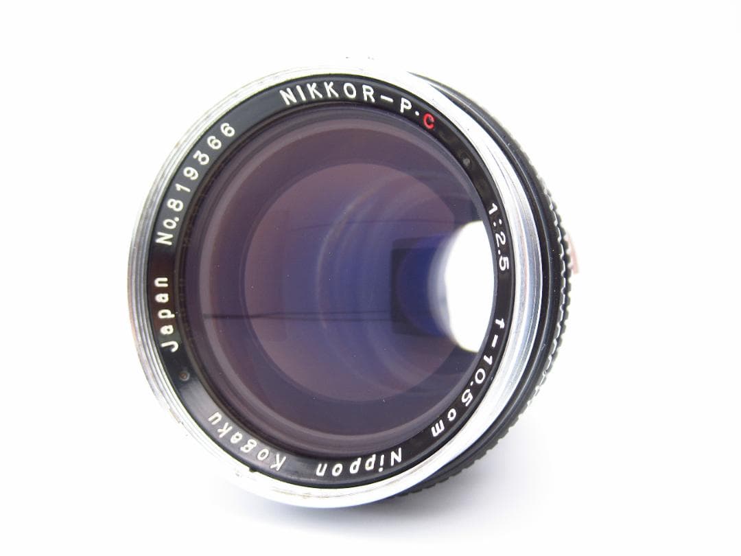 激レア！ニコン Nikkor-p.c 10.5cm 2.5 コンタックスCレンズ