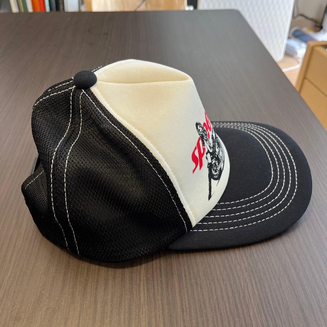 ヒステリックグラマー スピードスター メッシュキャップ ブラック