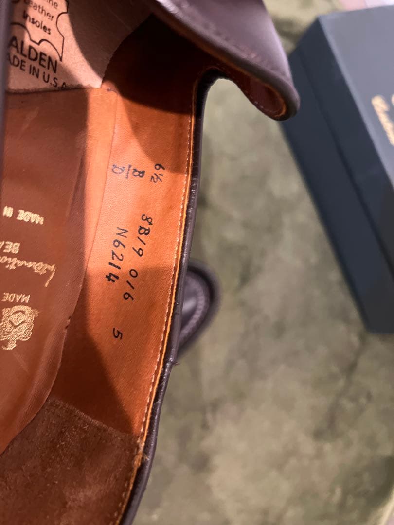 Alden ビームス別注 コードバンローファー N6214 マディソンスリッポン
