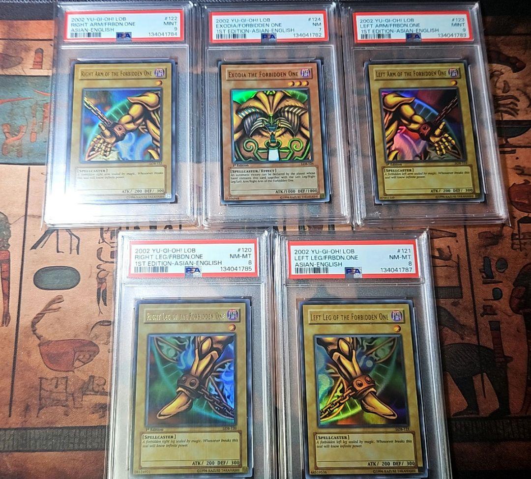 遊戯王 PSA 78899 エクゾディア アジア 英語 - メルカリ