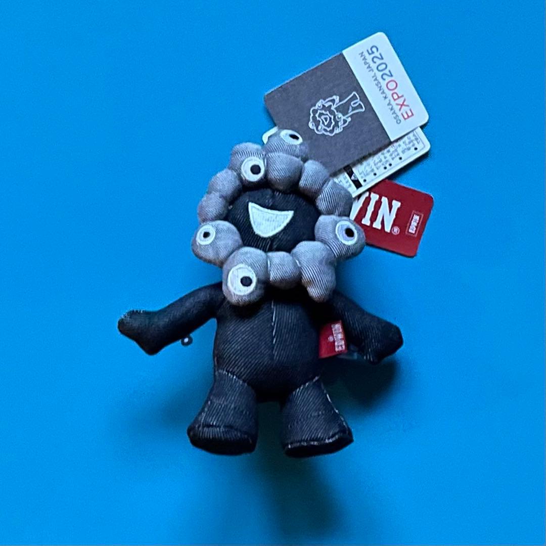 EDWIN ミャクミャク ボールチェーン ぬいぐるみ キーホルダー コラボ