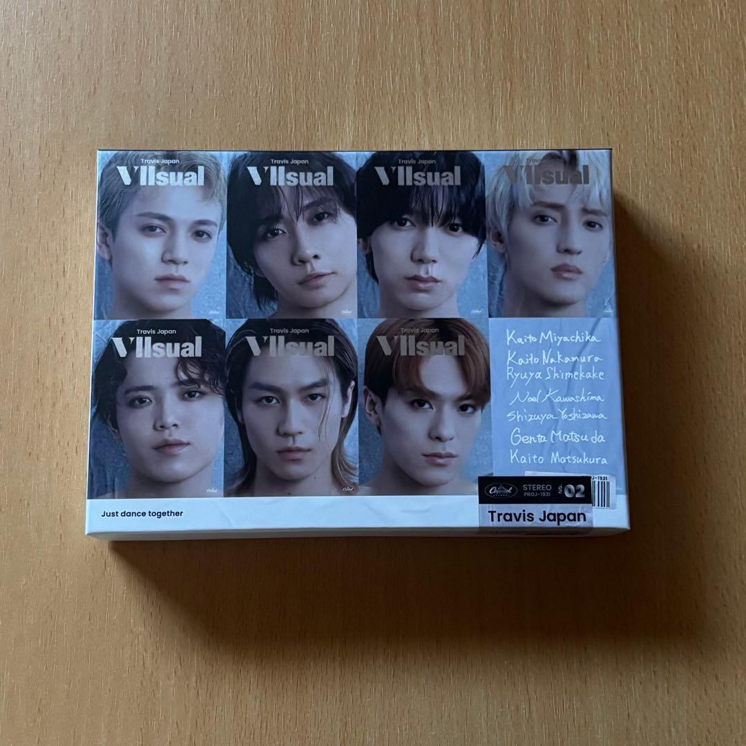 【即購入OK】Travis Japan VIIsual FC限定盤 Travis Japan、2ndAL『VIIsual』FC限定盤スペシャルティザー公開