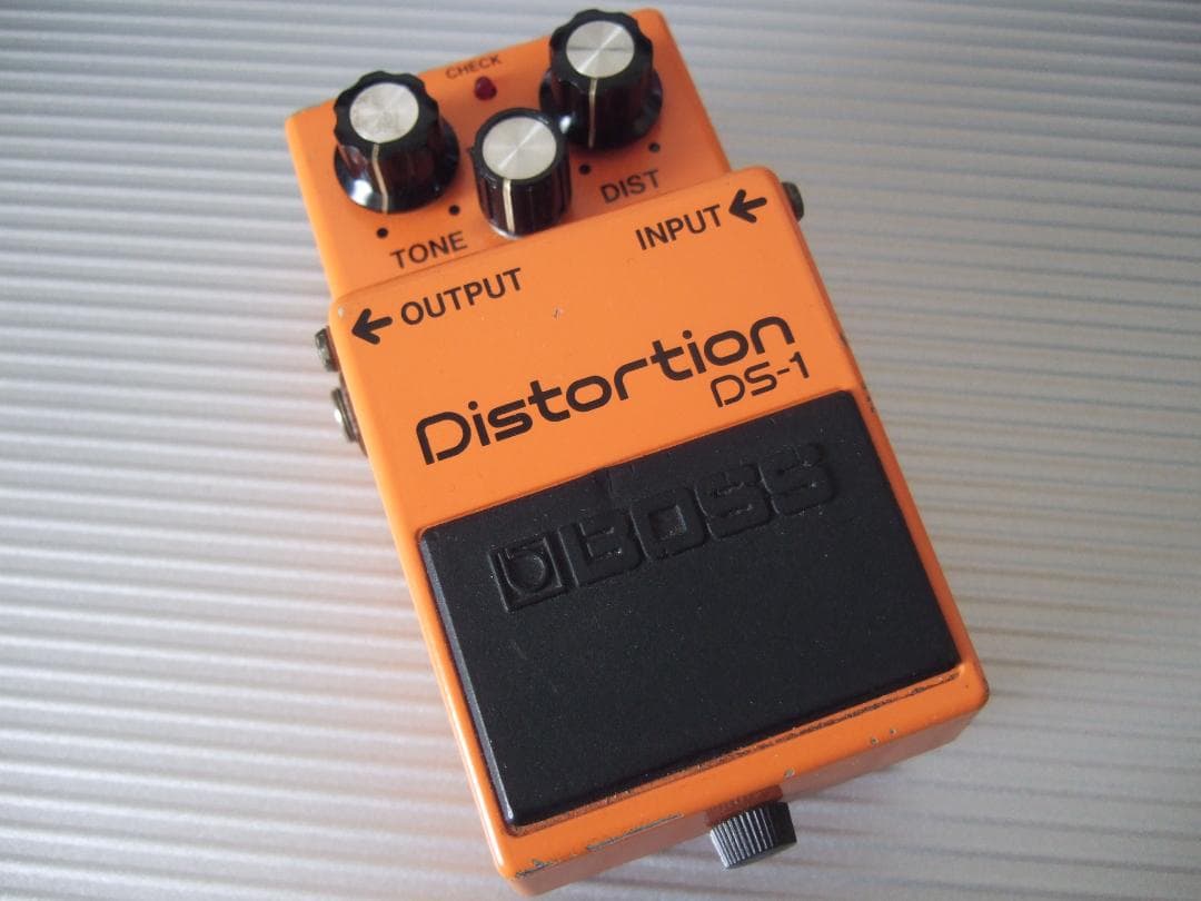 日本製 84年 Japan BOSS DS-1 Distortion DS1 Boss DS-1 Distortion 1984 Vintage Guitar Pedal Made in Japan Brack