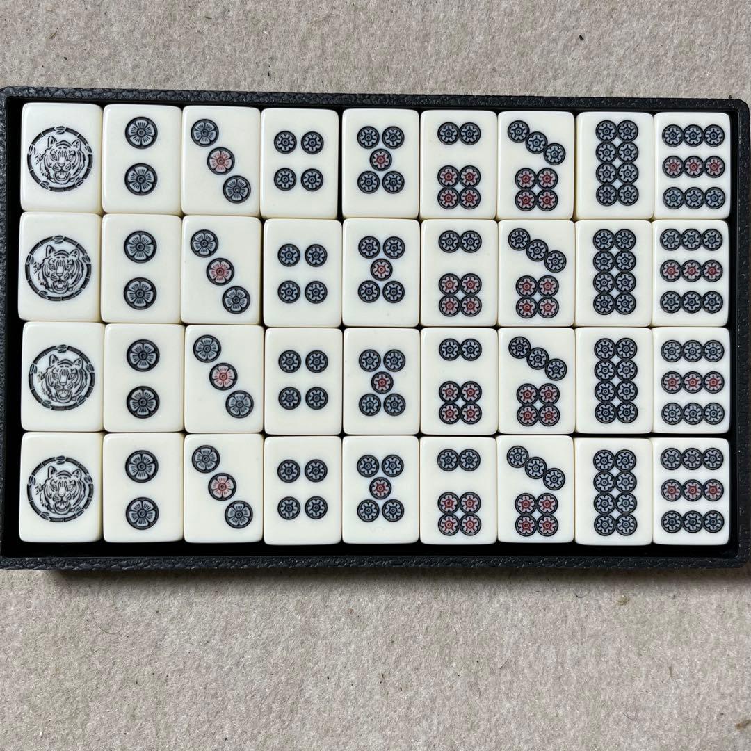 麻雀牌 関東書体 雀鬼 虎一筒 麻雀 重量牌 - メルカリ