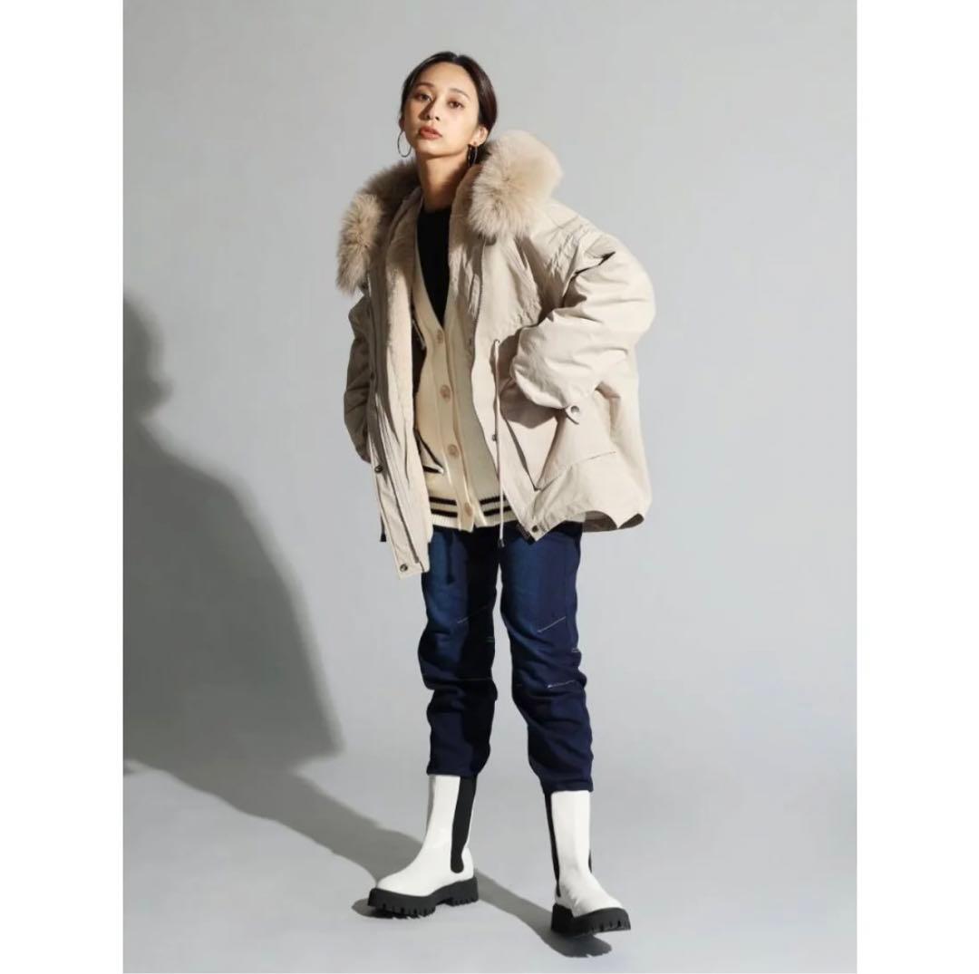 スコットクラブ FENNEL フォックスファードロストオーバーブルゾン 美