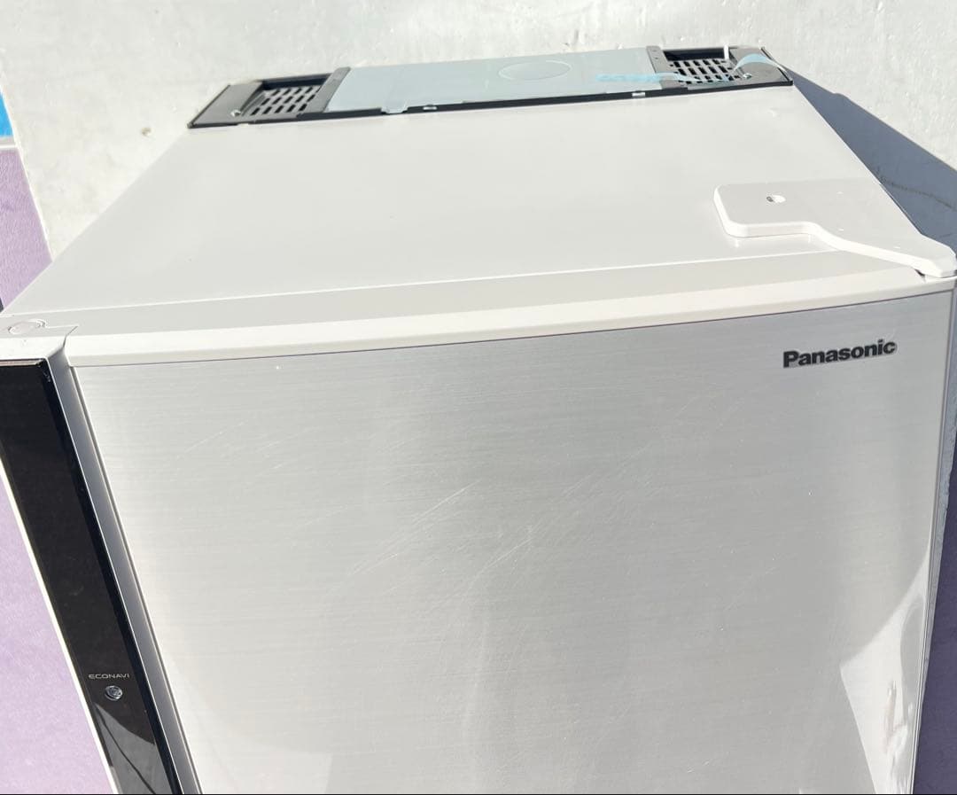 Panasonic 冷蔵庫 シルバー 2ドア Ag Clean 2017 年
