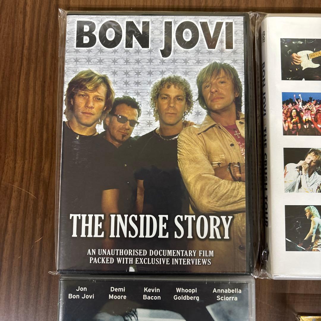 新品未使用品　ボンジョビ　DVD&CD&ミニカー&マウスマット