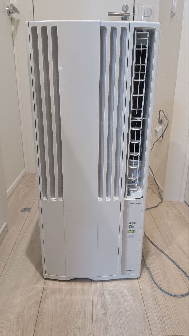 「2024年製」窓用エアコン コロナ　お届け可能　ワンシーズンのみ使用美品 CORONA（コロナ） CWH-A1824R W CORONA リララ 在庫あり ウインド 窓用