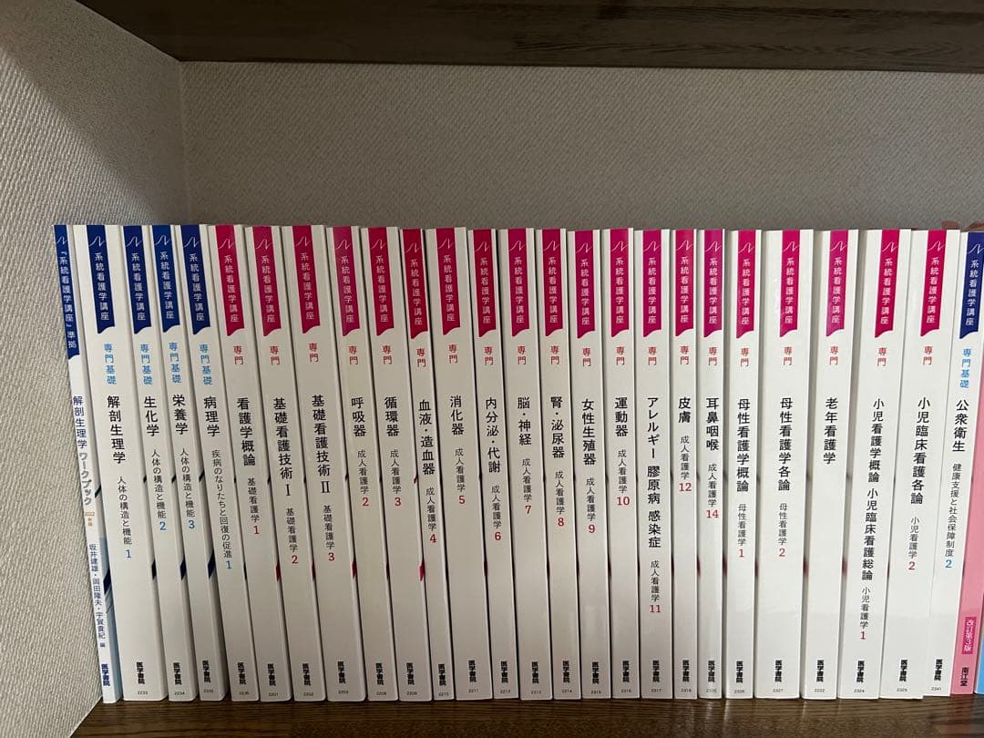 看護学校教科書 医学書院系統看護学講座等45冊セット ② - メルカリ