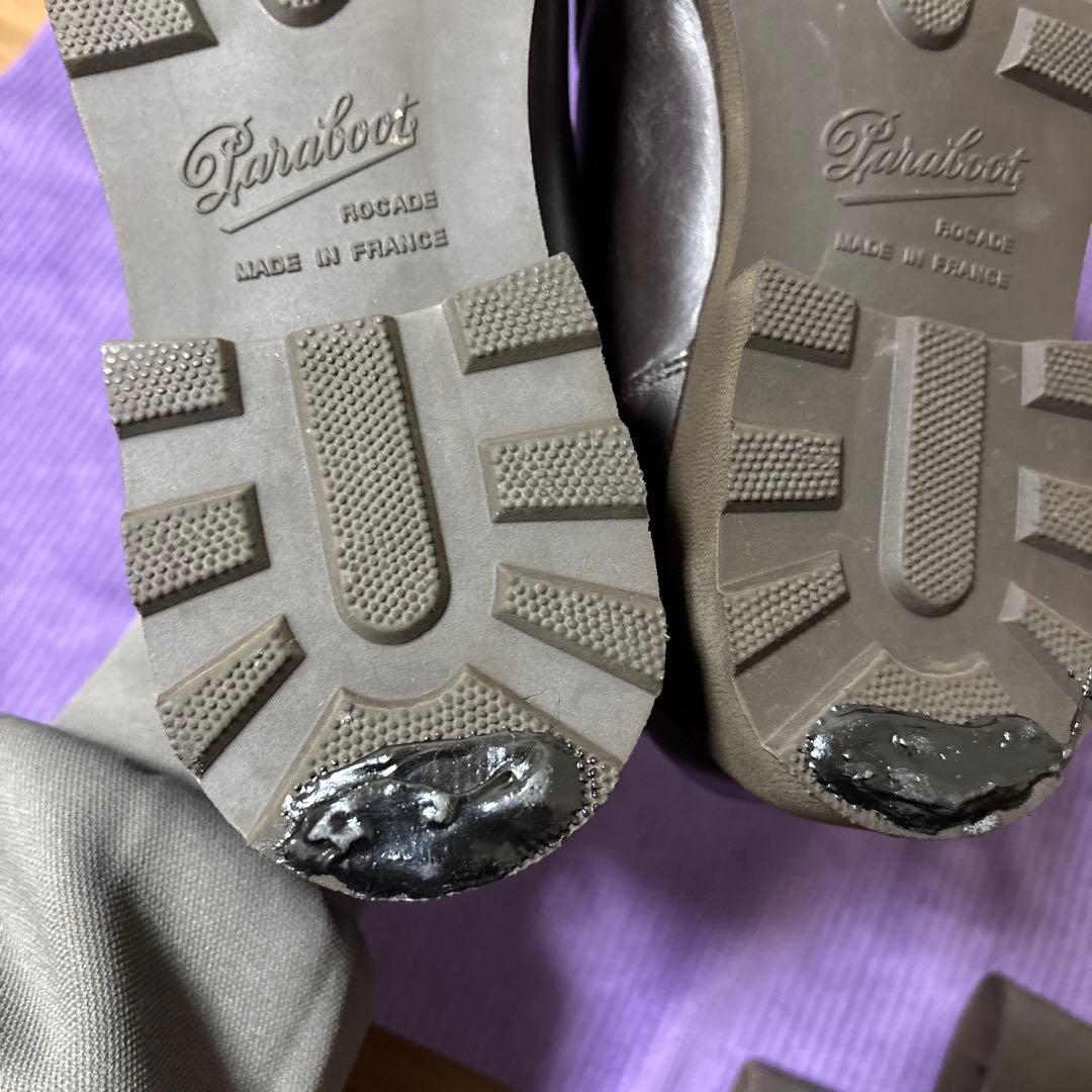 新品 パラブーツ ミカエル フォック アザラシ キルトタン付き 5F