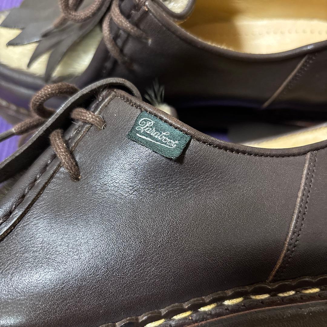 新品 パラブーツ ミカエル フォック アザラシ キルトタン付き 5F