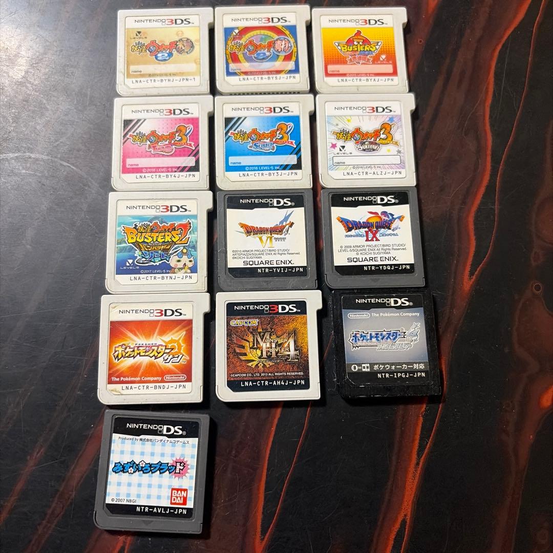 3DS・DSカセット13点セット DS・3DSカセット13個 - メルカリ