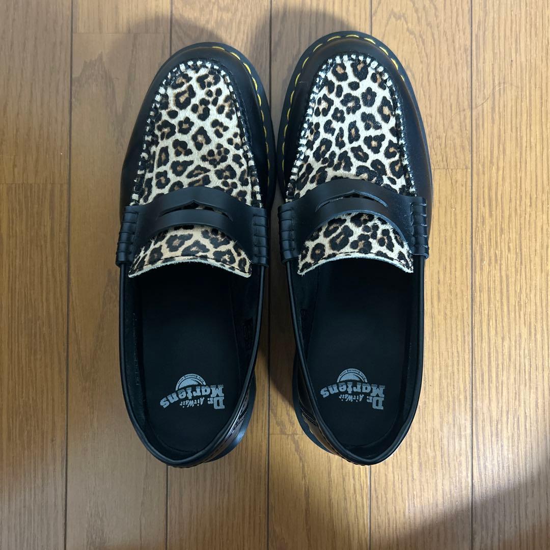 Dr. Martens レオパード柄ヒョウ柄 ローファー