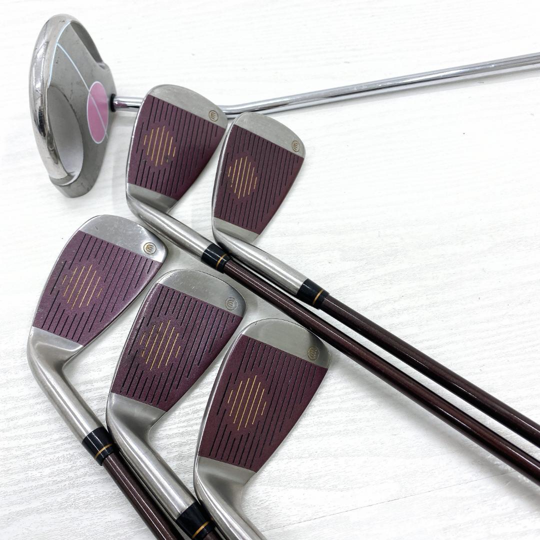 【格安‼】 M.U.SPORTS レディース ゴルフクラブ 初心者セット L